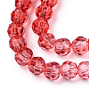 Transparent Glass Beads Strands GLAA-E036-07N-4