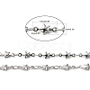 Tarnish Resistant 304 Stainless Steel Link Chains CHS-K001-40-2