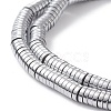 Electroplate Non-magnetic Synthetic Hematite Beads Strands X-G-J164A-4mm-04-4