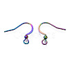 Ion Plating(IP) 304 Stainless Steel French Earring Hooks STAS-S119-014B-3