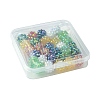 30Pcs 6 Colors Resin Rhinestone Beads RESI-FS0001-64-6