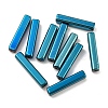 Electroplate Glass Beads GLAA-D024-01L-2