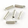 Iron Slide On End Clasp Tubes X-IFIN-R212-01P-2.0cm-1