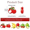 18Pcs 6 Styles Zinc Alloy Pendants FIND-CJ0005-22-2