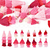 14Pcs 7 Colors Polyester Tassel Pendants FIND-TA0009-44-1