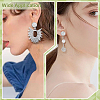 32Pcs 8 Style 201/304 Stainless Steel Stud Earring Findings STAS-ME0001-39P-5