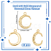 10Pcs Brass Pendants FIND-BBC0004-98-2