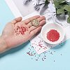 FGB 200G 8 Colors 12/0 Grade A Round Glass Seed Beads SEED-JP0010-02-2mm-4