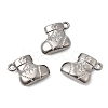 Christmas 304 Stainless Steel Pendants STAS-B167-09P-1