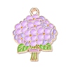 Alloy Enamel Pendants ENAM-I089-02G-08-1