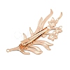 Alloy Enamel Alligator Hair Clips Finding AL-CBA8479-03KCG-2