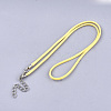 Waxed Cord Necklace Making NCOR-T001-62-2
