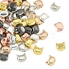 60Pcs 6 Colors Electroplate Glass Beads Strands EGLA-YW0005-70-2