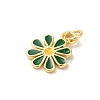 Rack Plating Brass Enamel Pendants KK-Z056-47G-02-2