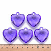 Transparent Acrylic Pendants TACR-T024-03B-936-4