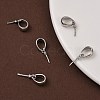 Brass Cup Pearl Peg Bails Pin Pendants KK-M156-02P-NR-6