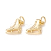 Brass Pendants KK-P217-09G-1