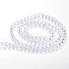 Transparent Glass Bead Strands GLAA-G013-6mm-72-2