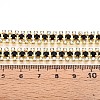 Iron Rhinestone Cup Chains CH-T006-04G-06-3