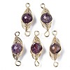Natural Agate Link Connectors G-S359-321A-1