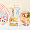 Random Color Plastic Doll Clothes Shoes Rack AJEW-WH0332-35B-5