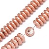 Electroplate Non-magnetic Synthetic Hematite Beads Strands G-S372-001-02RG-2