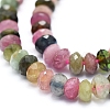 Natural Multicolor Tourmaline Beads Strands G-D0010-23B-3