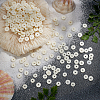 10 Strands Flat Round Handmade Polymer Clay Beads CLAY-PH0001-44H-4