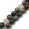 Natural Afican Bloodstone Beads Strands G-C079-B02-02-1