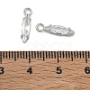 Brass Pave Clear Cubic Zirconia Charms CU-CBAD360-09P-01-3