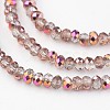 Electroplate Glass Bead Strands X-EGLA-G014-2mm-HP-D03-2