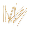 304 Stainless Steel Flat Head Pins LS-STAS-R046-35mm-G-1