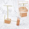 Iron Earring Display Stands EDIS-WH0007-05-4