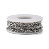 Tarnish Resistant 304 Stainless Steel Ball Chains CHS-A002D-1.5mm-4