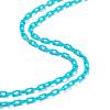 Opaque Acrylic Cable Chains SACR-N010-002C-4