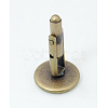 Antique Bronze Brass Cuff Button X-KK-E063-AB-NF-2