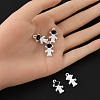Baking Paint Alloy Pendants FIND-YW0002-12B-3