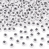 500Pcs Acrylic Beads SACR-TA0001-55R-1
