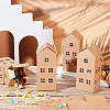 House Shaped Kraft Paper Candy Totes CON-WH0105-01-5