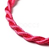 Nylon Rattail Satin Cord Bracelet Making AJEW-JB00019-4