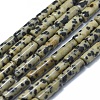 Natural Dalmatian Jasper Beads Strands G-F631-D23-1