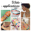 10 Strands Flat Round Handmade Polymer Clay Beads CLAY-PH0001-44H-6