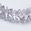 Electroplate Glass Beads Strands EGLA-J145-4mm-PL03-3