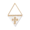 Handmade Japanese Seed Beads Pendants PALLOY-MZ00136-02-1