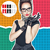 6 Pairs 6 Style Flower Pattern Lace Gloves AJEW-GA0006-10-5
