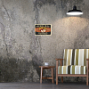 Rectangle Metal Iron Sign Poster AJEW-WH0157-348-6