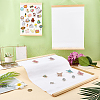 3Pcs 3 Styles Pine Wood & Cotton Double-sided Oil Painting Frame DIY-FG0009-94-4