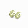 Spray Painted Alloy Cuff Rings RJEW-T011-03-RS-4