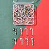 64Pcs 8 Styles Christmas Candy Cane Handmade Polymer Clay Beads CLAY-FS0001-49-6