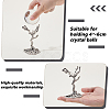 Alloy Crystal Ball Holders ODIS-WH0038-229A-P-3